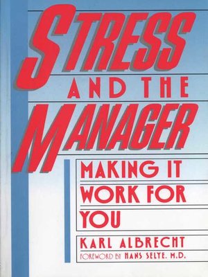 cover image of Stress and the Manager